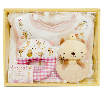 anano cafe AC.ベビーニャーピギフトセット ピンク【送料無料 沖縄・一部地域を除く】